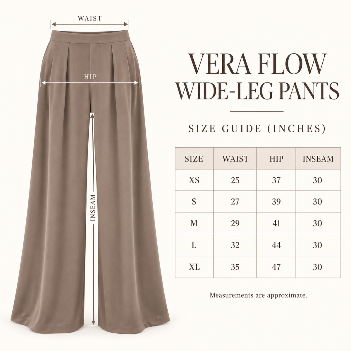 Vera Flow Wide-Leg Pants