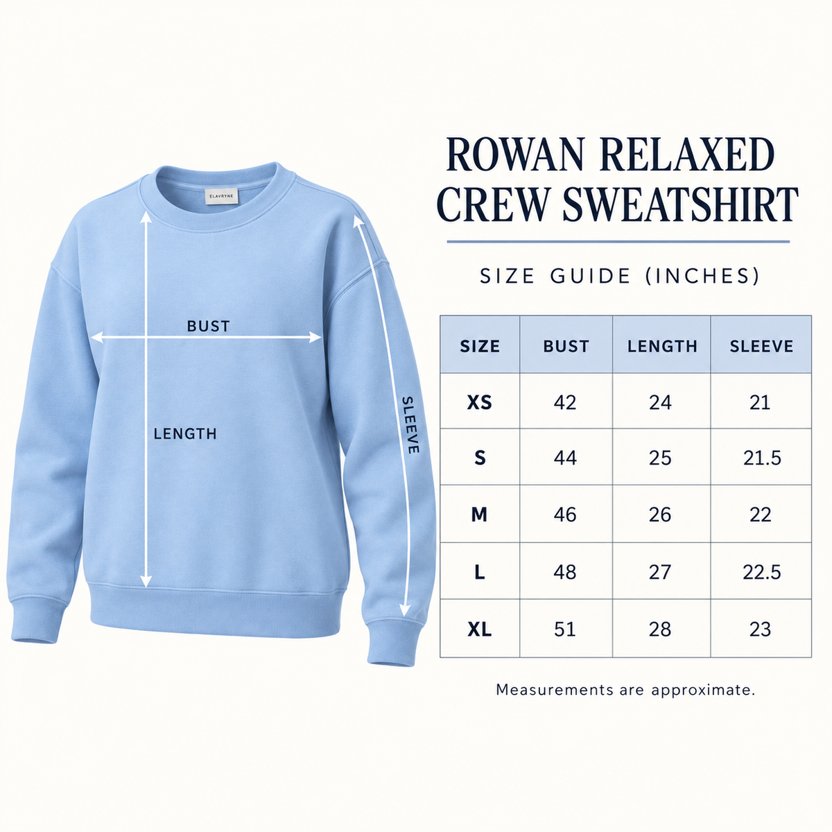 Rowan Relaxed Crew Sweatshirt