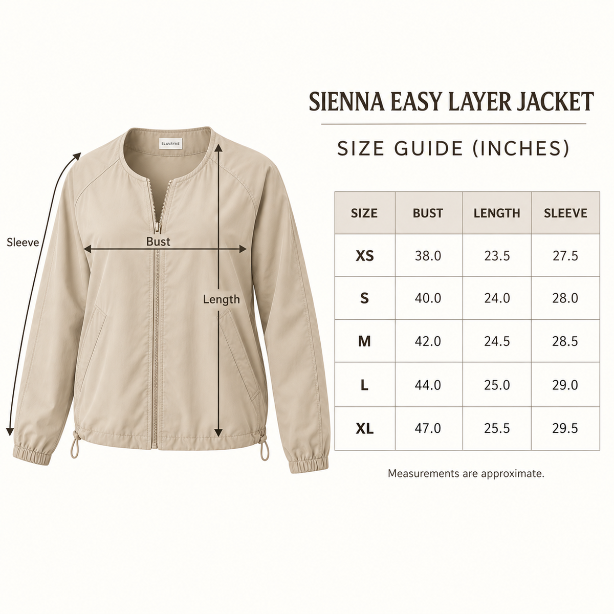 Sienna Easy Layer Jacket