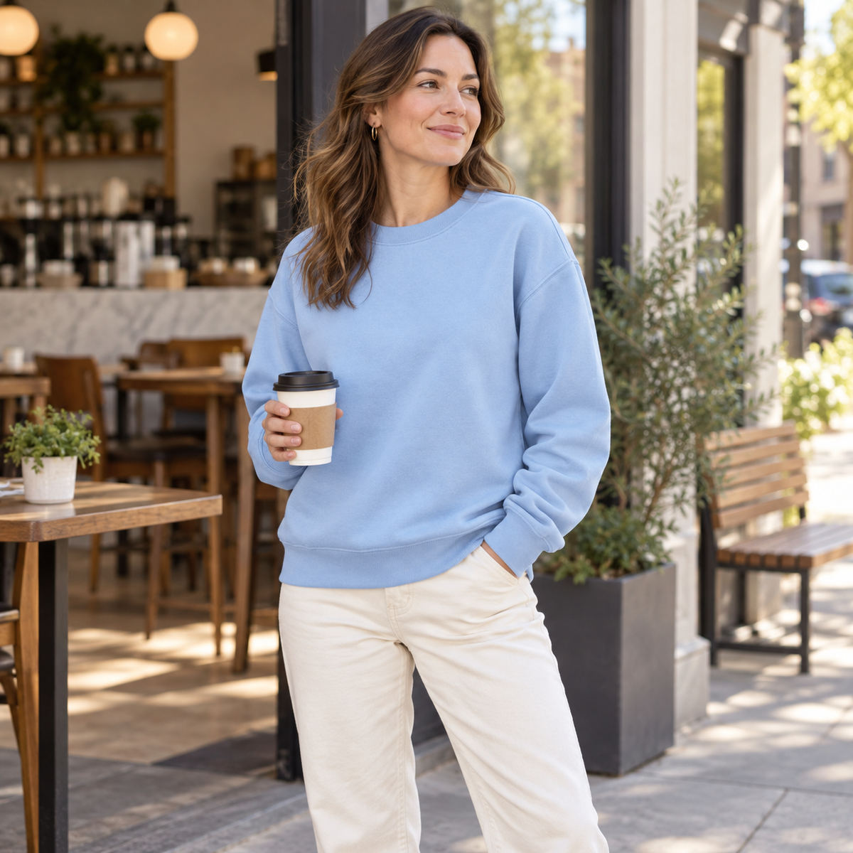 Rowan Relaxed Crew Sweatshirt