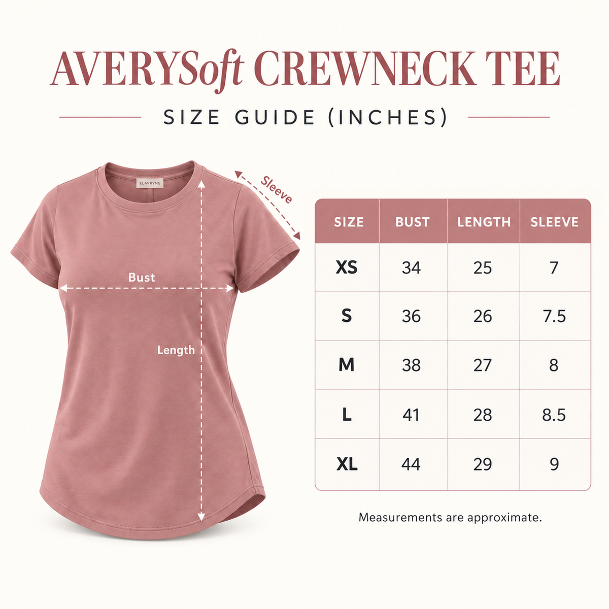 AverySoft Crewneck Tee