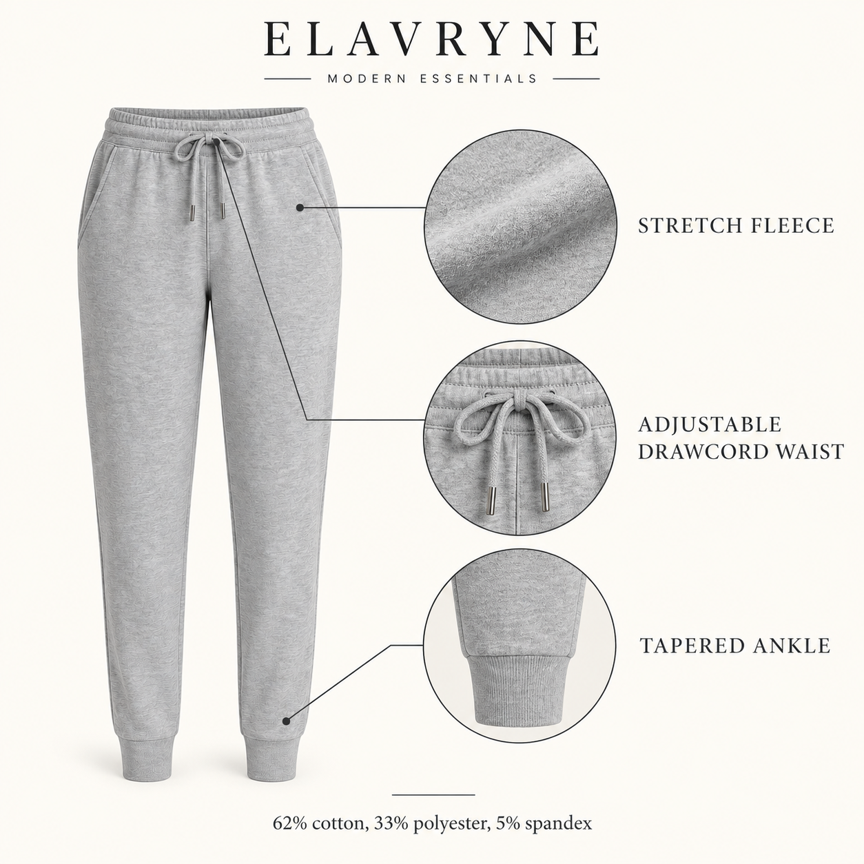 Tessa Tapered Joggers