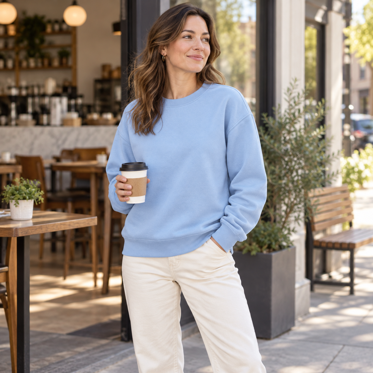 Rowan Relaxed Crew Sweatshirt