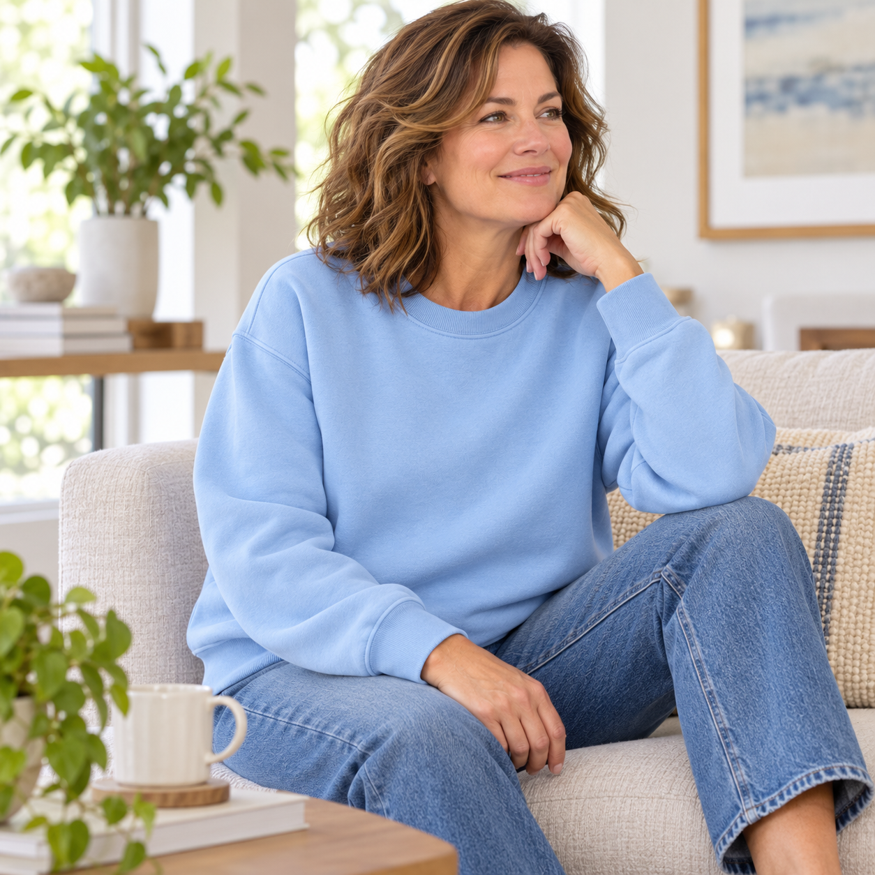 Rowan Relaxed Crew Sweatshirt